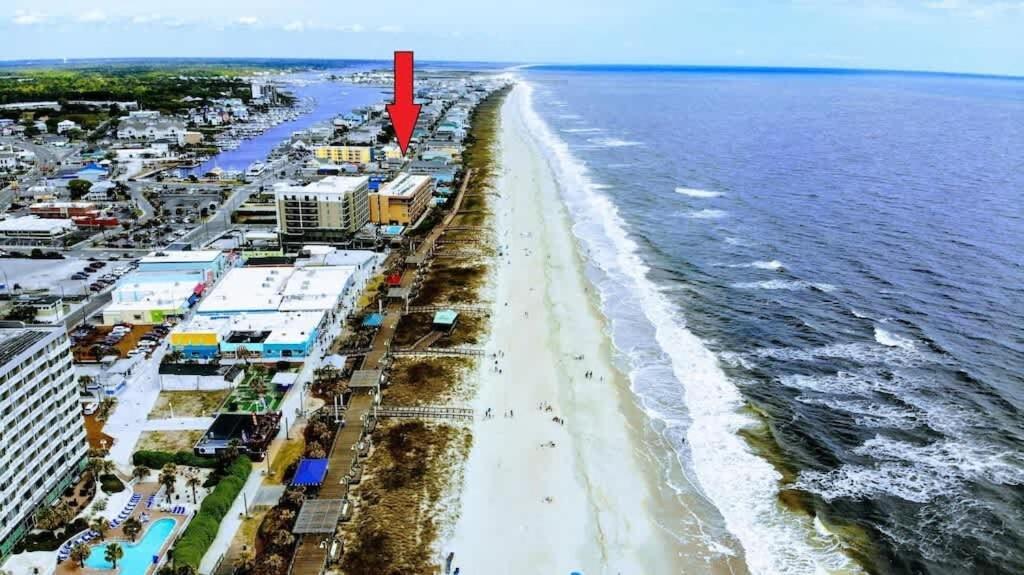 Beach Harbour 17 At The Cb Boardwalk Walk To Everything! Carolina Beach Exterior foto